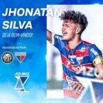 Jhonatan Silva de Cândido Mota SP é o novo reforço do Azuriz para temporada 2024 do Campeonato Paranaense.